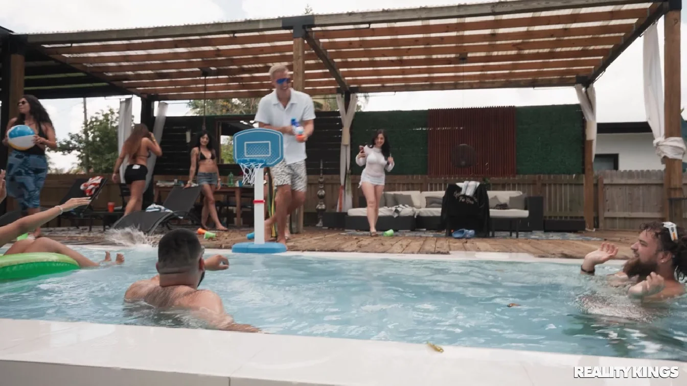 Preview of RKPrime Theodora Day Sneaky Pool Party Pussy XXX